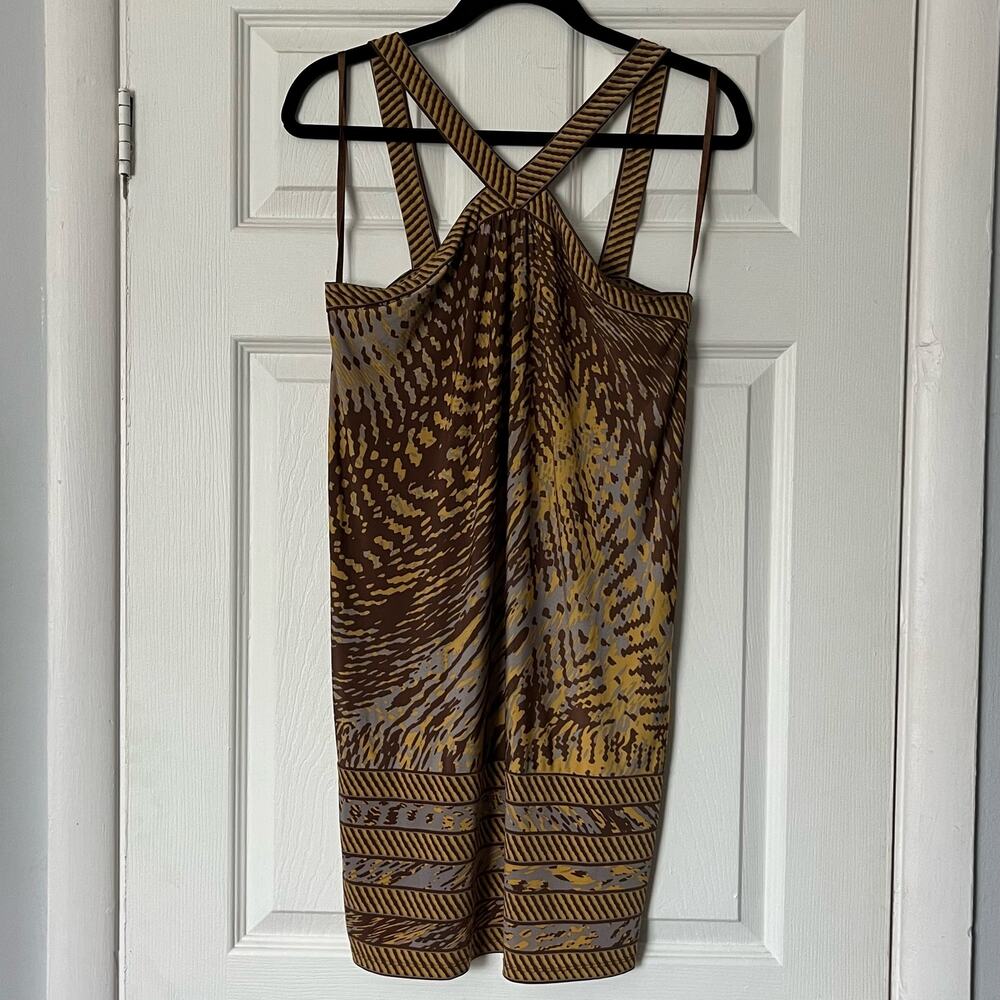 BCBGMAXAZRIA X-Strap Dress - Size M
